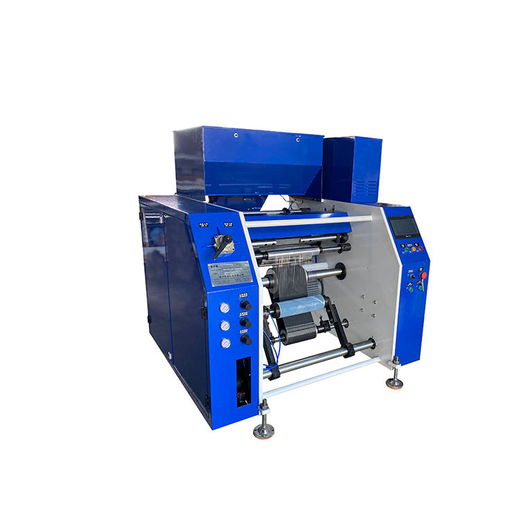 Electrostatic Adsorption Food Cling Film Perforation Rewinder