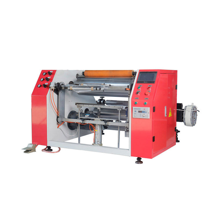 Semi Auto Aluminum Foil Rewinding Machine