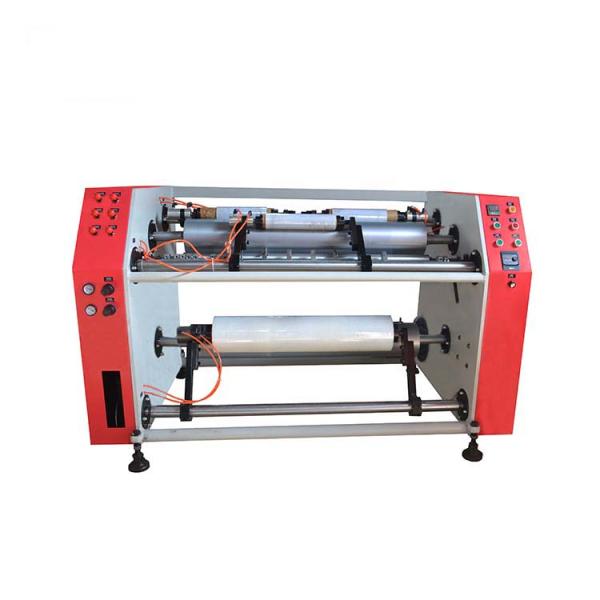 2 Shaft Semi Automatic Stretch Film Slitting Machine