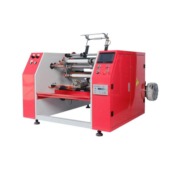 3 Shaft Food Baking Paper Roll Rewinding Machine